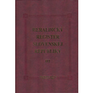 Heraldický register Slovenskej Republiky III - cena, porovnanie