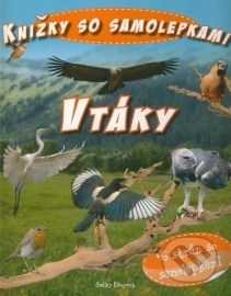 Vtáky – Kniha so samolepkami