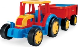 Wader Gigant - Traktor s vlečkou