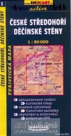 České Středohoří, Děčínské stěny 1:50 000