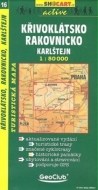 Křivoklátsko, Rakovnicko, Karlštejn 1:50 000 - cena, porovnanie