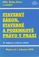 Stavebný zákon, stavebné a pozemkové právo v praxi - cena, porovnanie