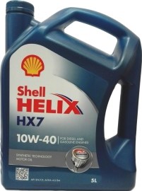 Shell Helix HX7 10W-40 5L