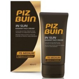 Piz Buin In Sun Radiant Face Cream SPF 15 40ml
