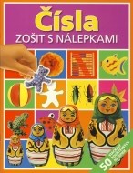 Čísla - Zošit s nálepkami - cena, porovnanie