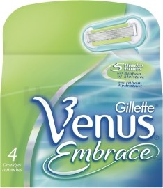 Gillette Venus Embrace náhradné hlavice 4ks