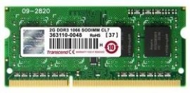 Transcend TS256MSK64V1N 2GB DDR3 1066MHz CL7