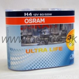 Osram H4 Ultra Life P43t 60/55W 2ks