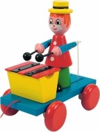 Woody Ťahací klaun s xylofónom - cena, porovnanie