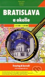 Bratislava a okolie 1:12 000/1:100 000