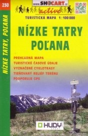 Nízke Tatry, Poľana 1:100 000