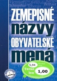 Zemepisné názvy/Obyvatelské mená