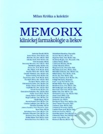 Memorix klinickej farmakológie a liekov