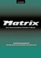 Matrix - Pre-Intermediate Teacher´s Book - cena, porovnanie