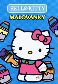 Hello Kitty - Maľovanky (modré)