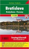 Bratislava · Preßburg · Pozsony · Bratysława 1:10 000 - cena, porovnanie