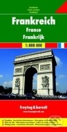 Frankreich · France · Frankrijk 1:800 000 - cena, porovnanie