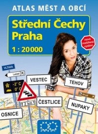 Střední Čechy a Praha 1:20 000