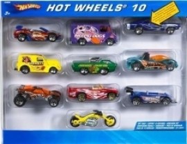 Mattel Hot Wheels - Autíčka 10ks