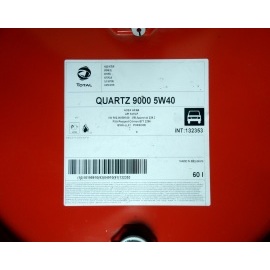 Total Quartz 9000 5W-40 60L