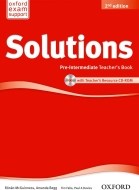 Solutions - Pre-Intermediate - Teacher&#39;s Book - cena, porovnanie
