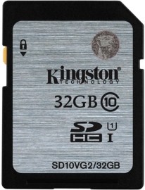 Kingston SDHC Class 10 32GB