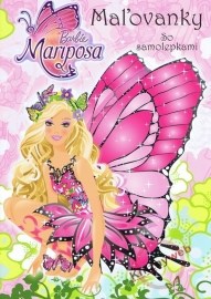 Barbie Mariposa: Maľovanky so samolepkami