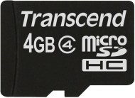 Transcend Micro SDHC Class 4 4GB - cena, porovnanie