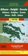 Athens, Delphi, Evvoia 1:200 000 - cena, porovnanie