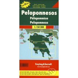 Peloponnesos 1:150 000