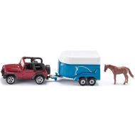 Siku Blister - Jeep s prívesom a koňom - cena, porovnanie
