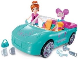 Mattel Polly Pocket - Auto a doplnky