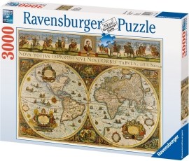 Ravensburger Historická mapa sveta 1665 - 3000