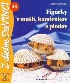 Figúrky z mušlí, kamienkov a plodov