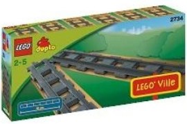 Lego Duplo - Koľajnice 2734