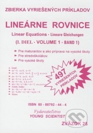 Lineárne rovnice (I.diel)