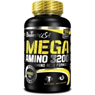 BioTechUSA Mega Amino 3200 100tbl - cena, porovnanie