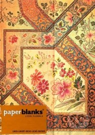 Paperblanks - Filigree Floral Ivory - MIDI - linajkový