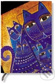 Paperblanks - Mediterranean Cats - MIDI - linajkový