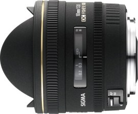 Sigma 10mm f/2.8 EX DC HSM Fisheye Nikon
