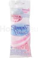 Gillette Simply Venus 3 4ks - cena, porovnanie