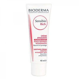 Bioderma Sensibio Riche Soothing Cream for Sensitive Intolerant Skin 40ml