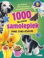 1000 super samolepiek pre dievčatá - cena, porovnanie