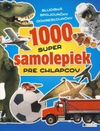 1000 super samolepiek pre chlapcov - cena, porovnanie