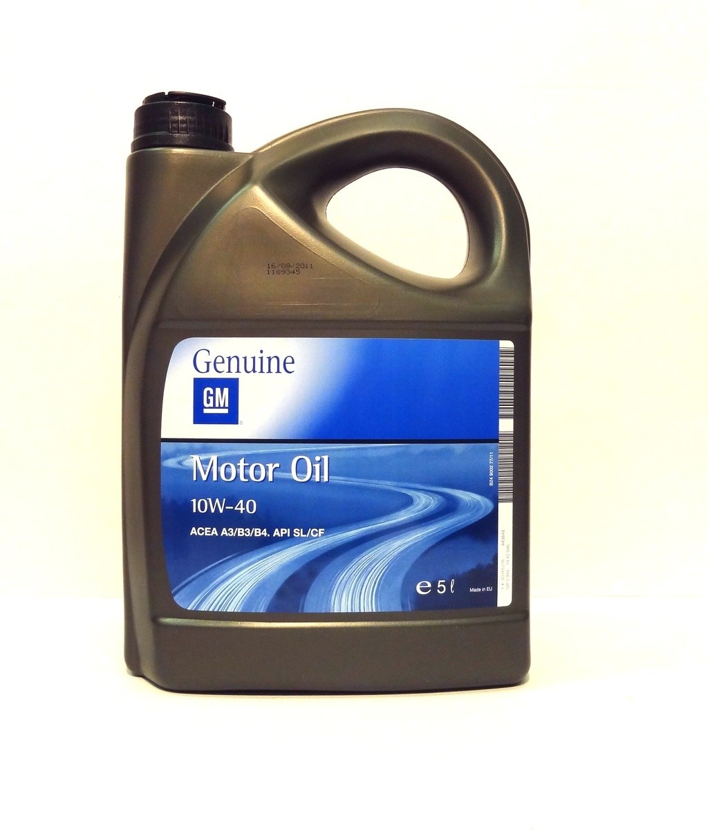 GM Genuine Motor Oil 10W-40 5L | Pricemania