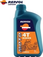 Repsol Moto Rider 4T 15W-50 1L - cena, porovnanie