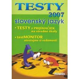 Testy 2007 - Slovenský jazyk