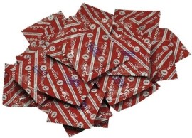 Červené kondómy 100ks