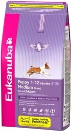 Eukanuba Puppy & Junior Medium Breed 3kg