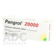 Berlin-Chemie Pangrol 20000 50tbl - cena, porovnanie